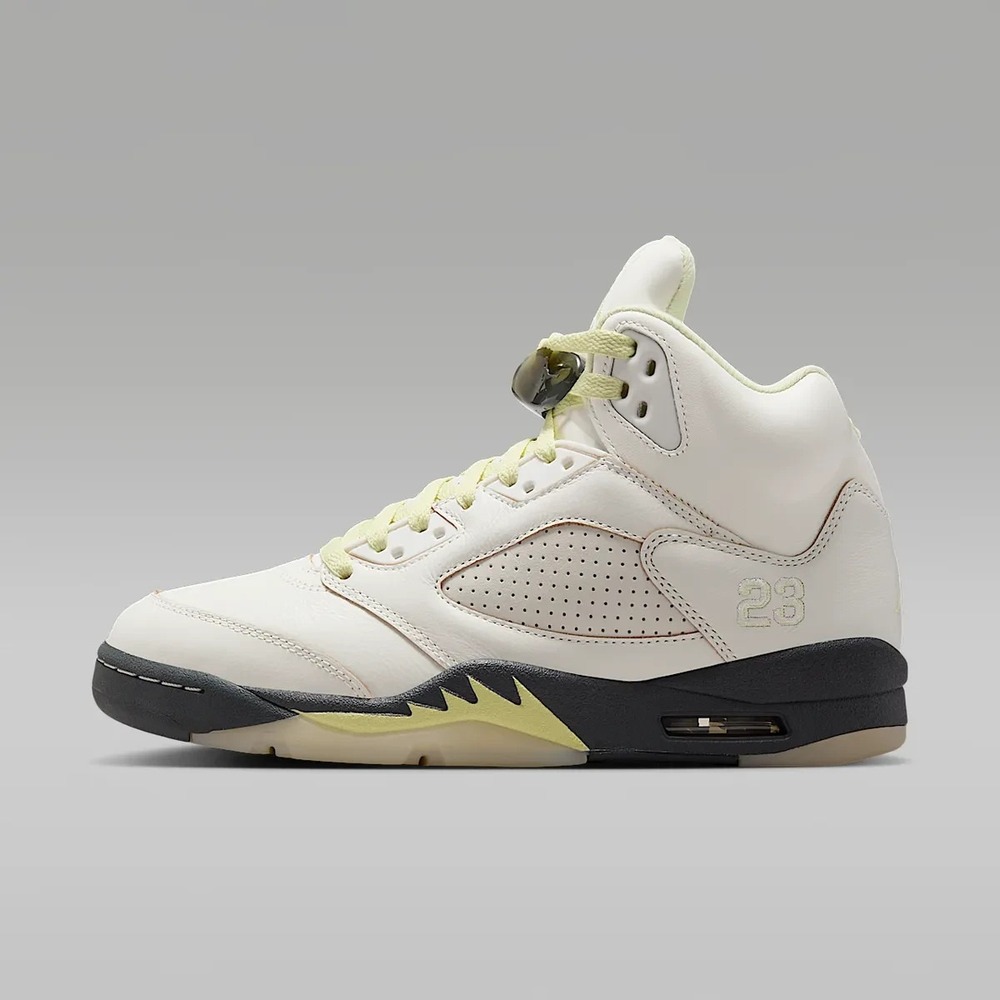 11.5W / 10M - [NEW] Women's Air Jordan 5 Retro Shoes 'Sail' IM7592-130